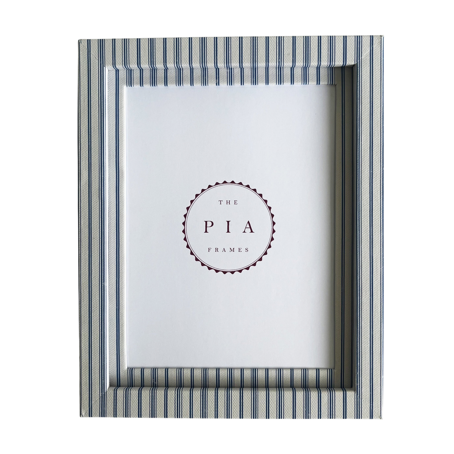 Rustic Blue Stripe Frame