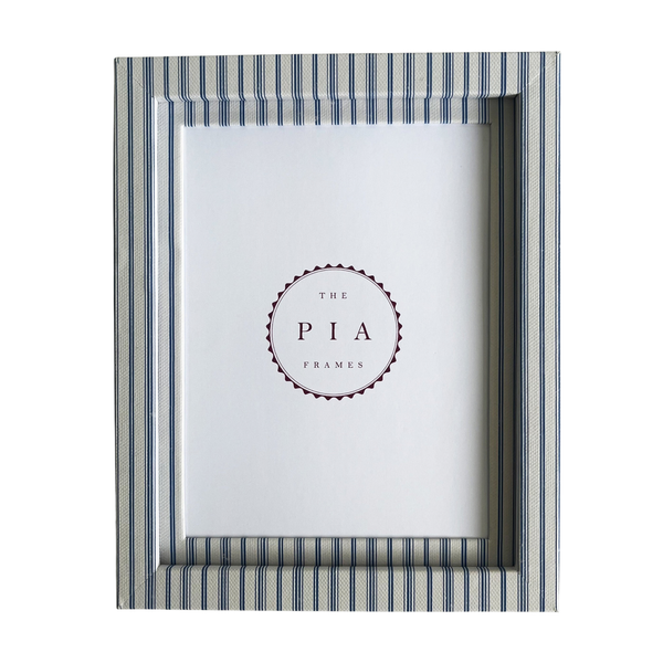 Rustic Blue Stripe Frame