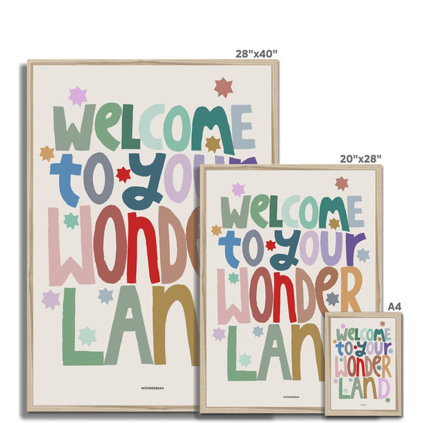 Wonderland Rainbow Children's Print