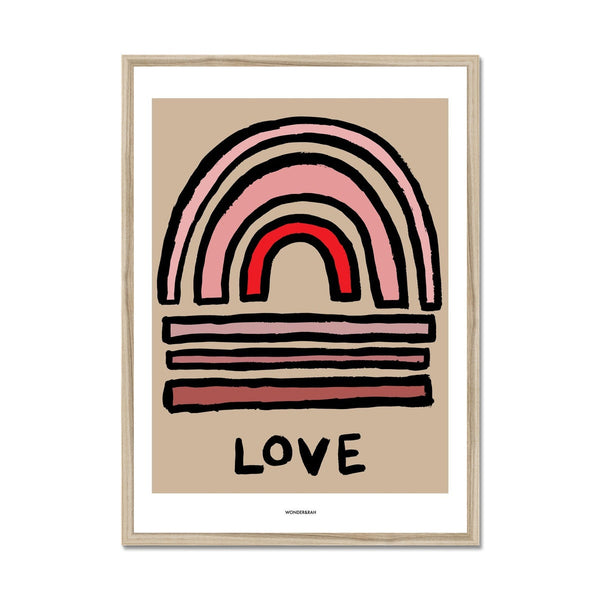 Love Abstract Print