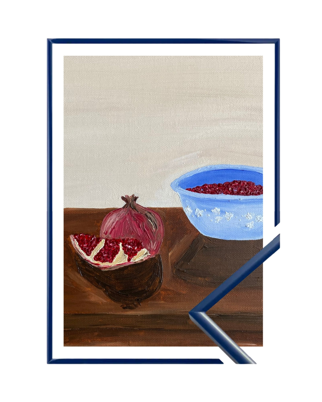 Peeled Pomegranate Fine Art Print