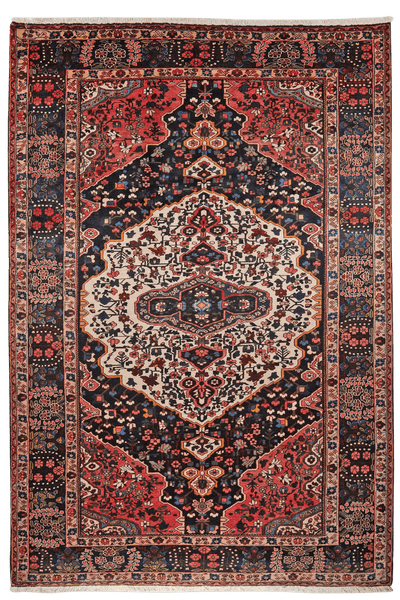 Armanibaf — Hand-knotted, 227x335 cm, Blue, 100% Virgin Wool | Main view