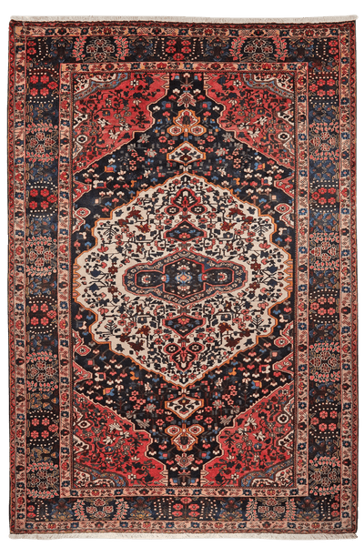 Armanibaf — Hand-knotted, 227x335 cm, Blue, 100% Virgin Wool | Main view