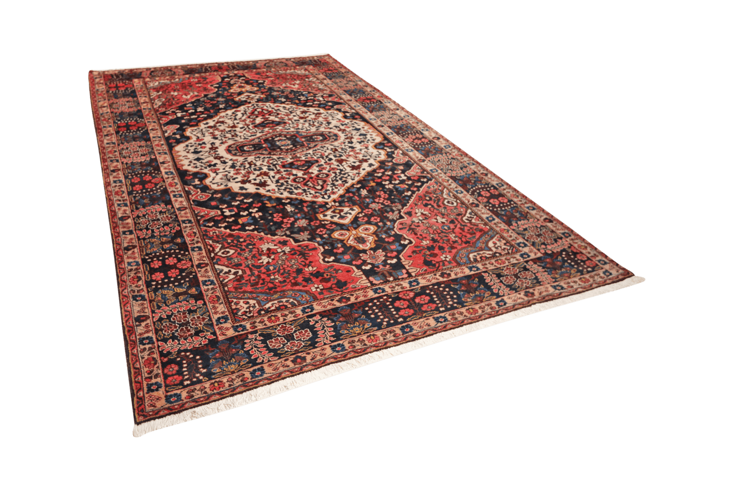 Armanibaf — Hand-knotted, 227x335 cm, Blue, 100% Virgin Wool | View 5