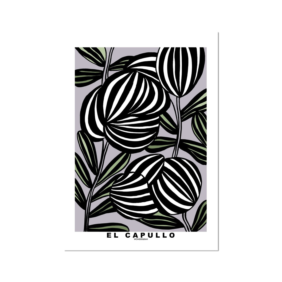 Lilac El Capullo Floral Print
