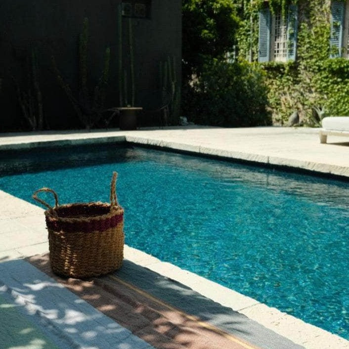 Multicoloured Linen Tablecloth