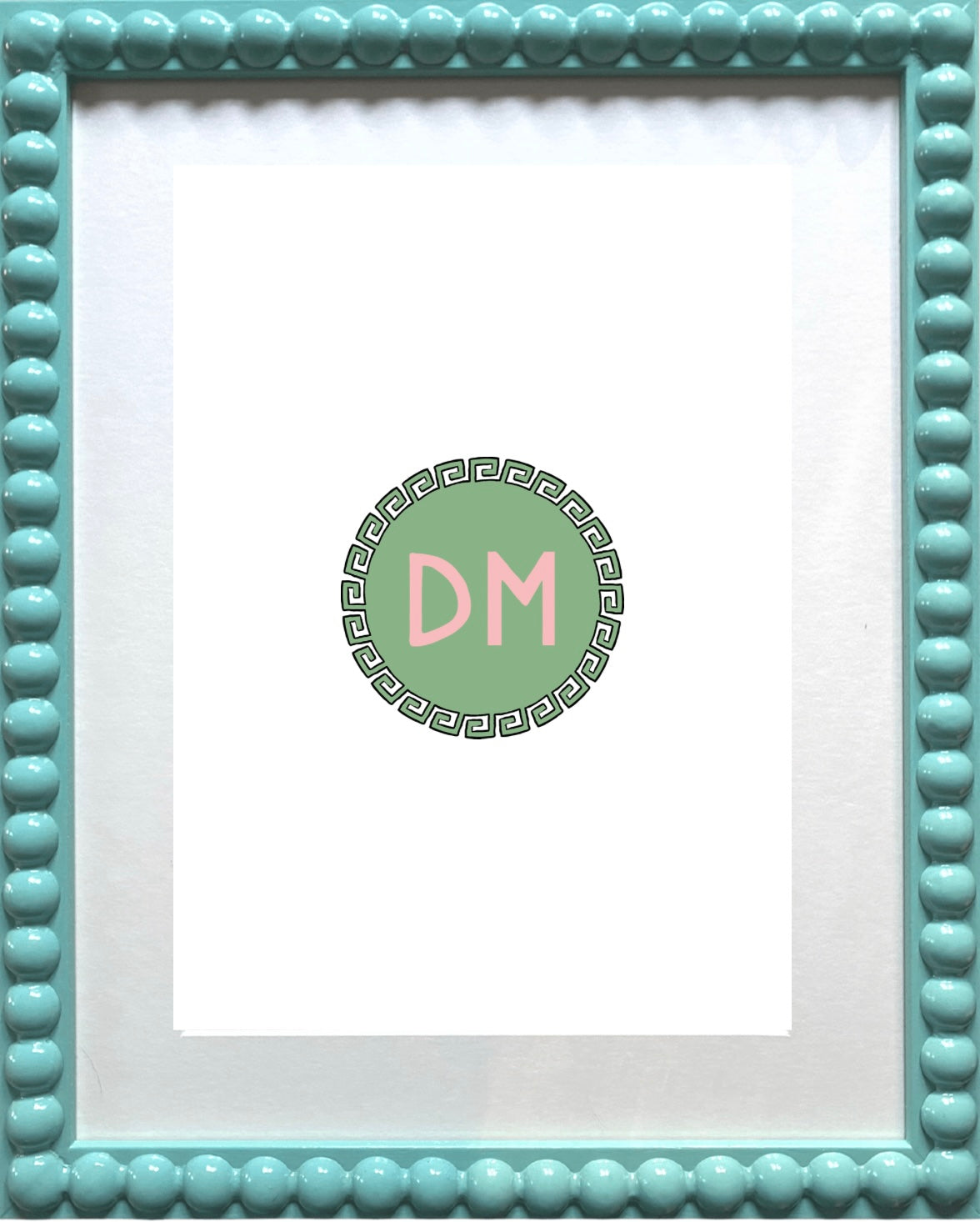 Green Bubble Frame