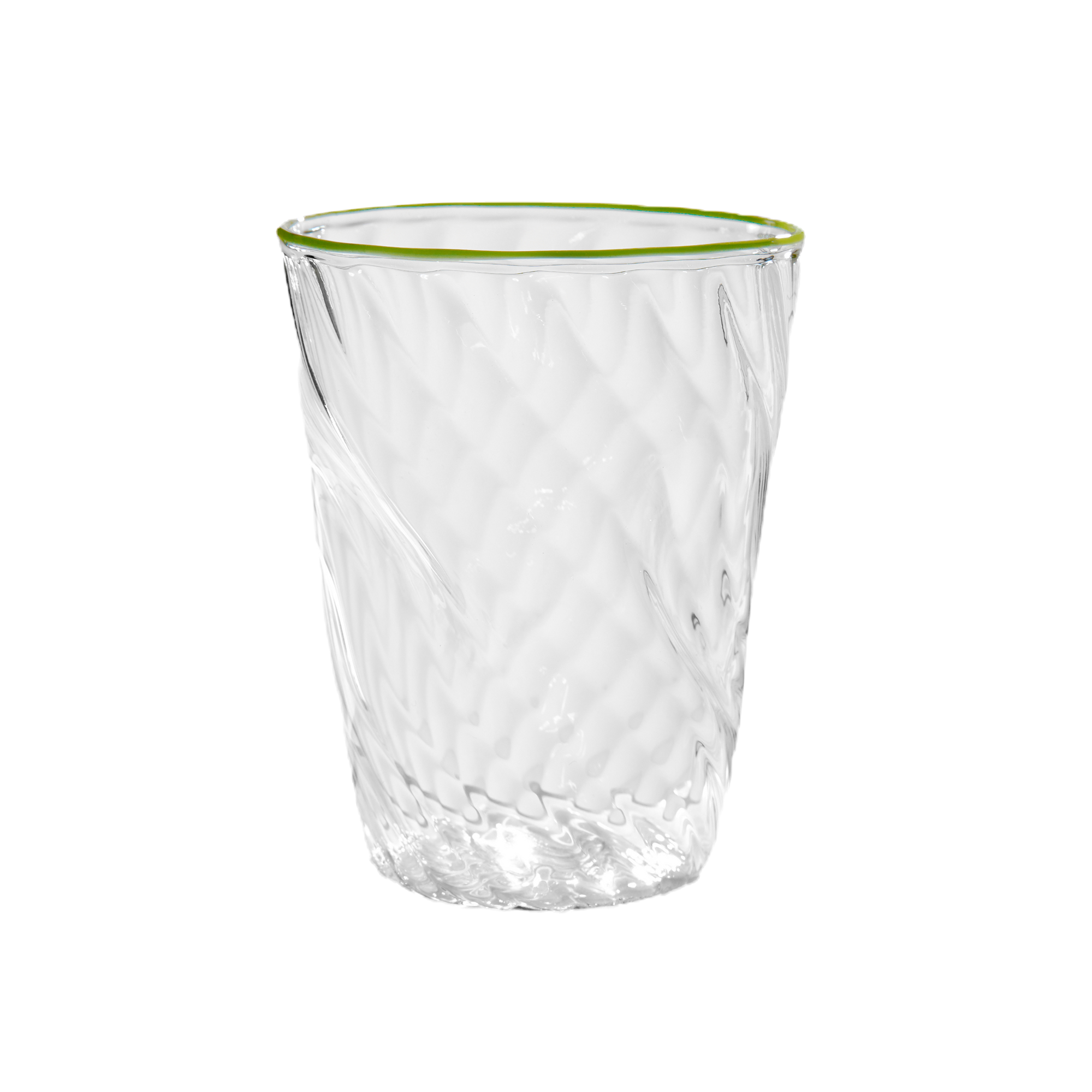 The Adrienne Venetian Tumbler in Green