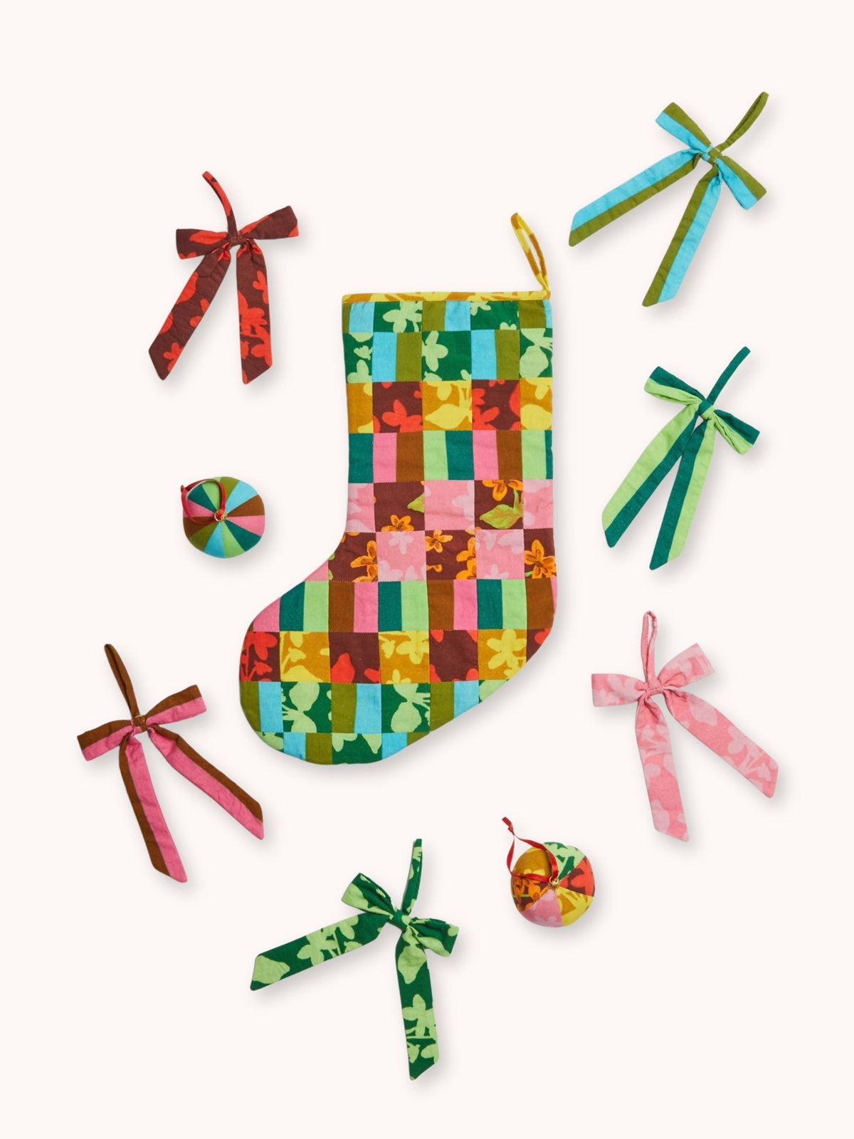 Patchwork Christmas Stocking