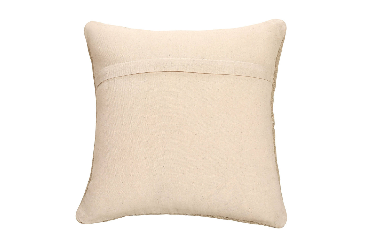 Diagonal Stripe Wool Pillow | Biscotti | Without Filler