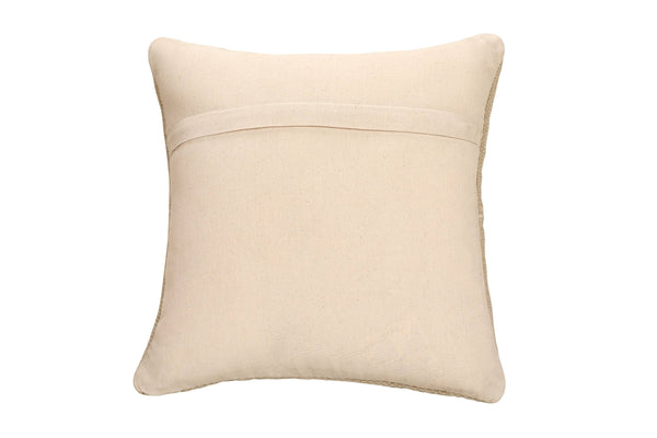 Diagonal Stripe Wool Pillow | Biscotti | Without Filler