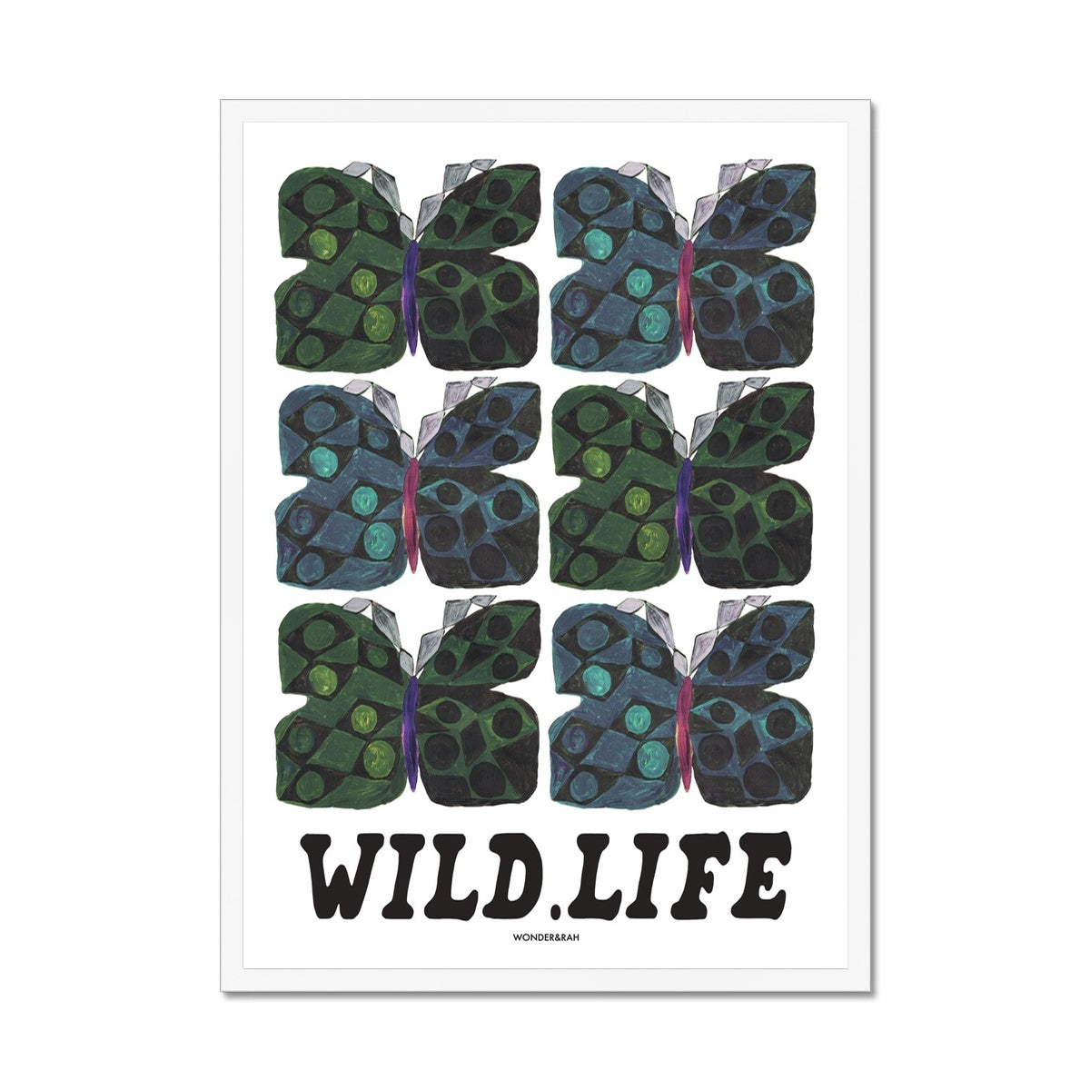Wild Life Butterfly Print