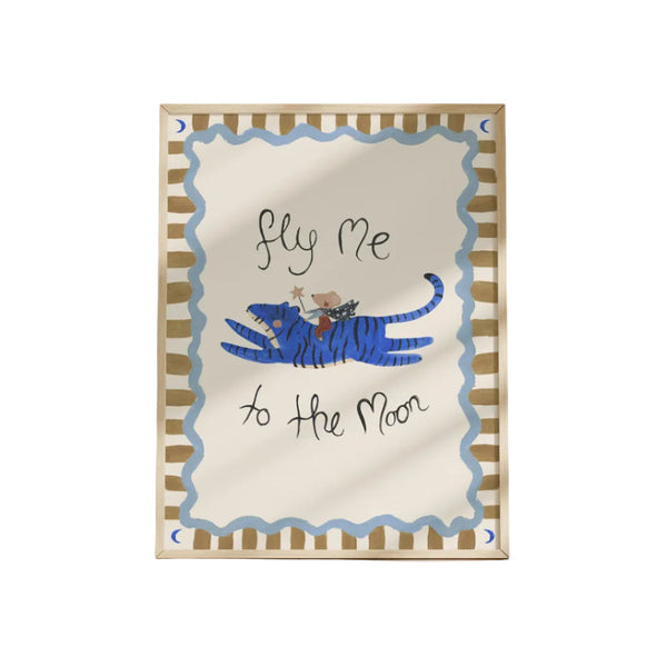 Fly Me To The Moon Art Print