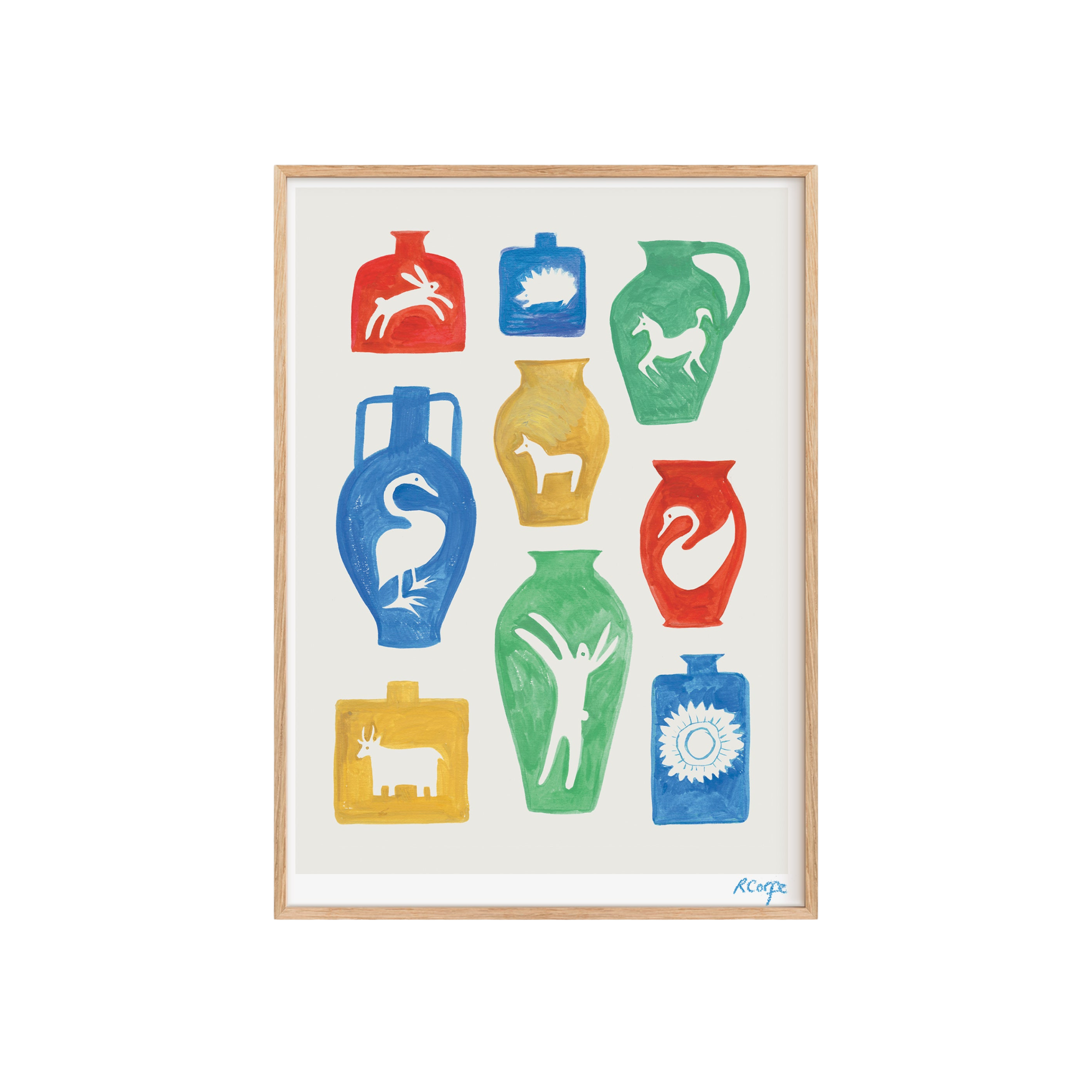 Nostalgia Colourful Print