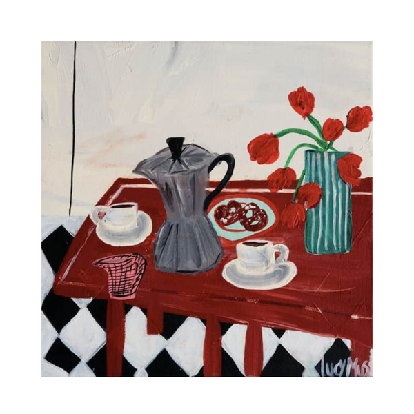 Morning Coffee - Giclee Print