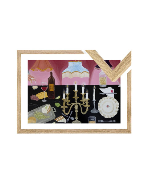 The Joy of Hosting Fine Art Print