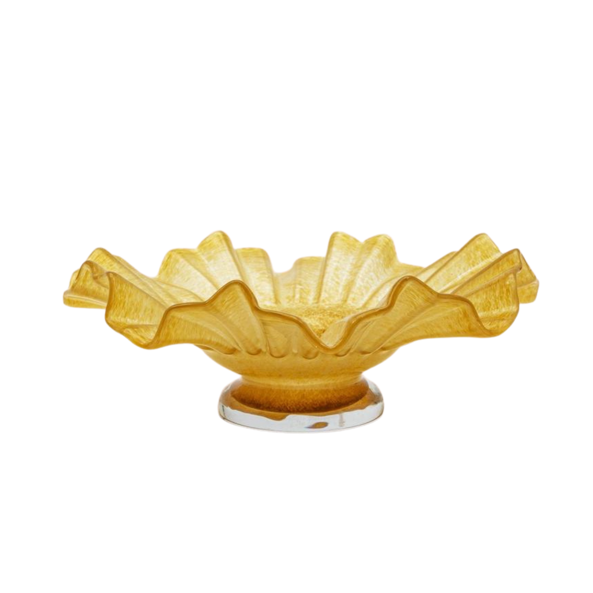 Fleur Sunburst Glass Bowl