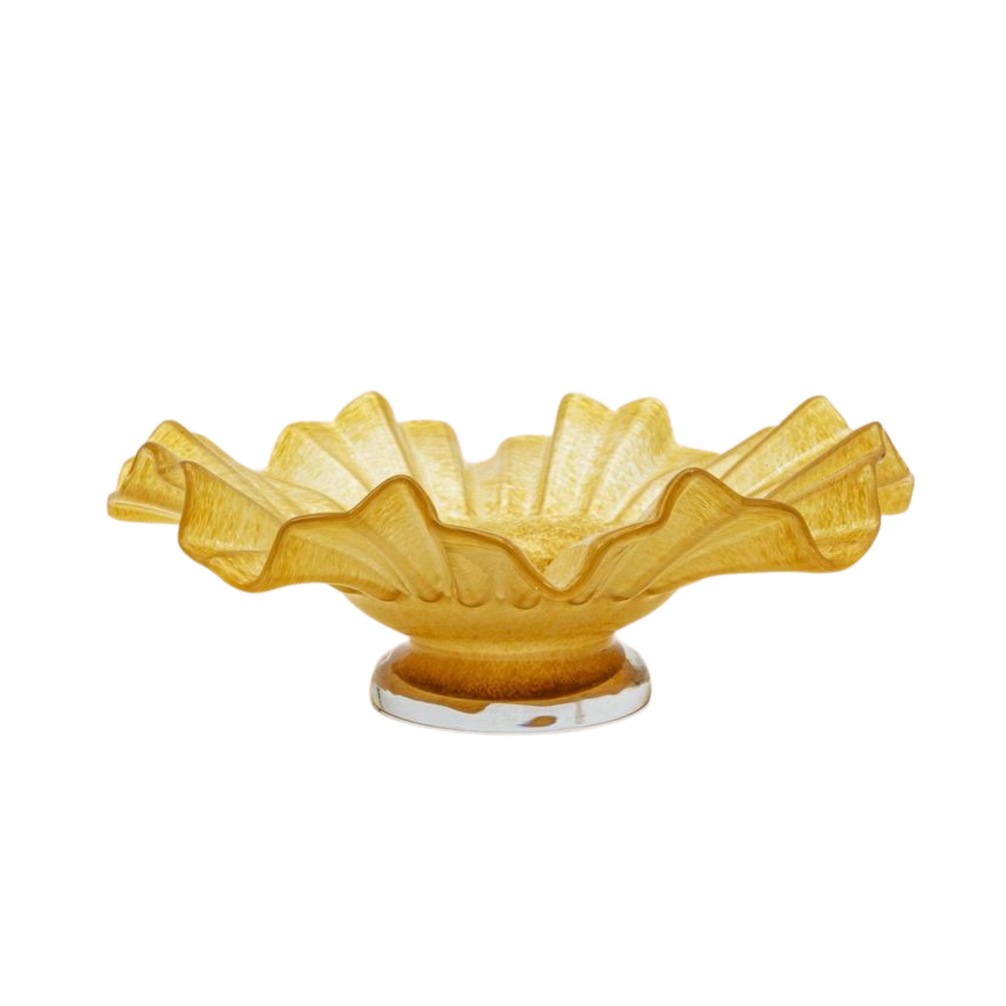 Fleur Sunburst Glass Bowl