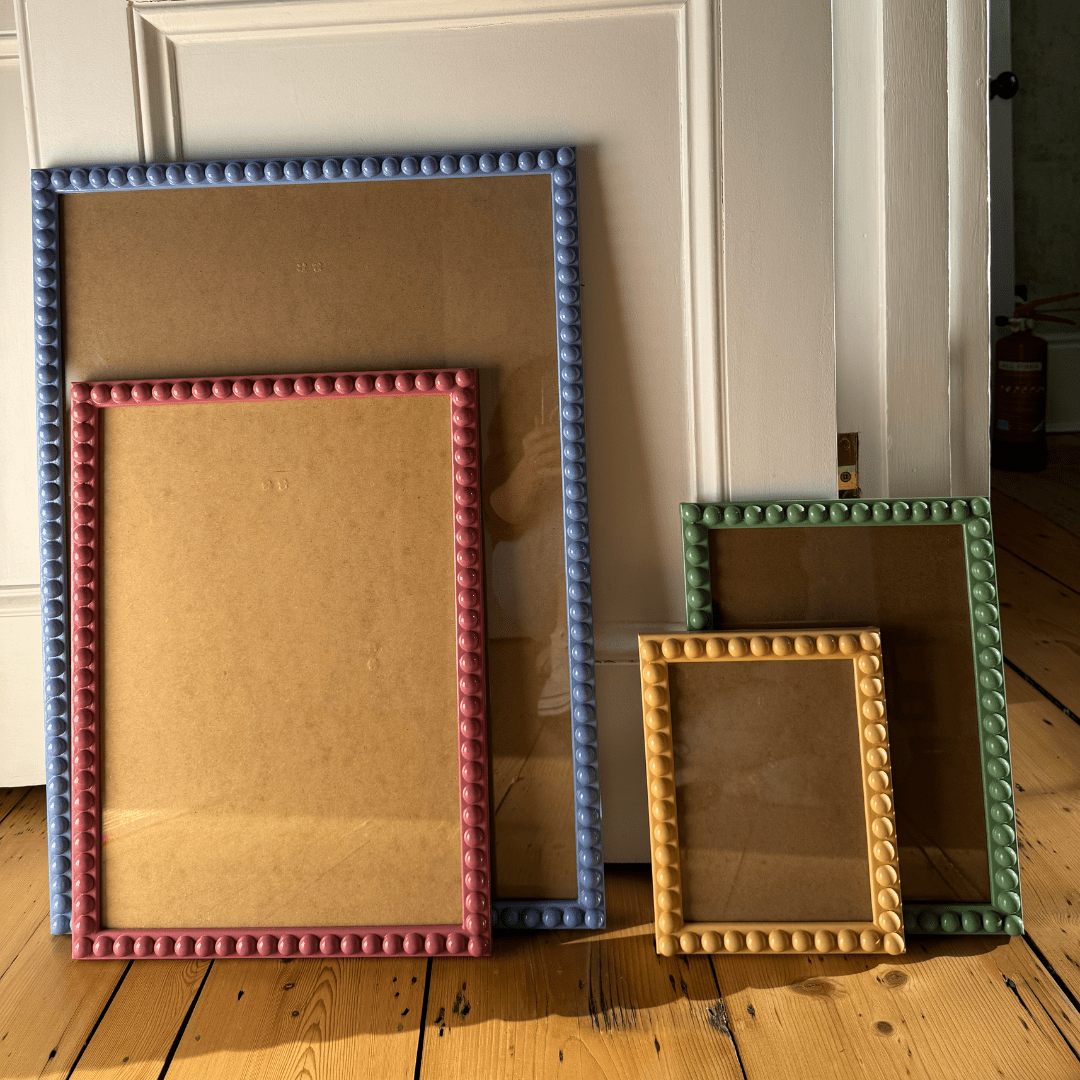 Spring Green Bobbin Picture Frame