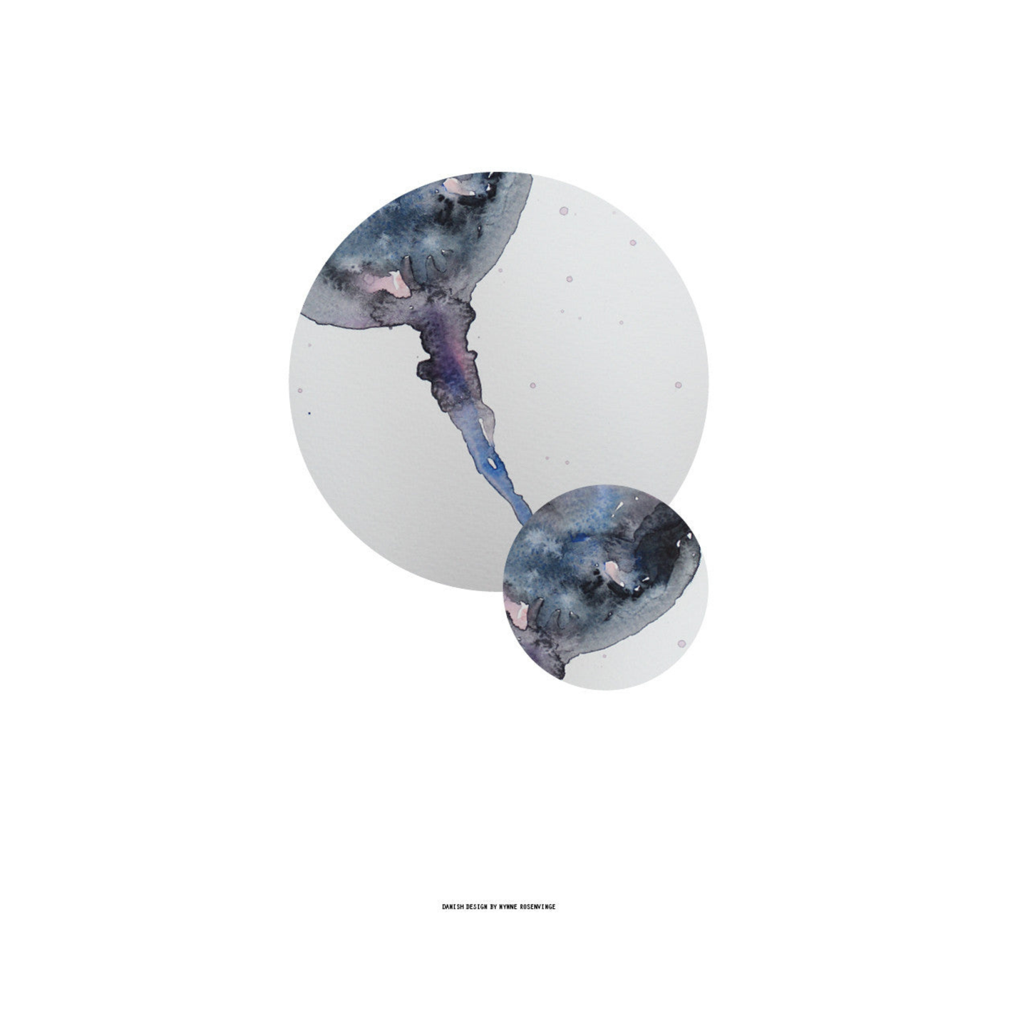 "White Circles" Print