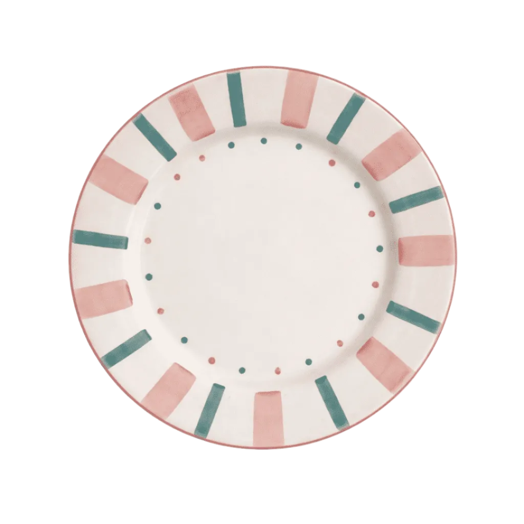Circo Green and Pink Dinner Plate