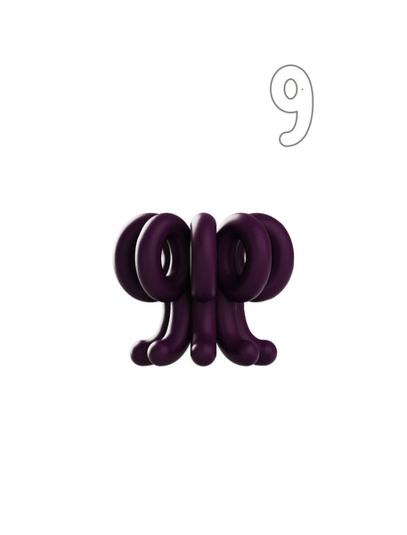 Digit Candle Holder Nine
