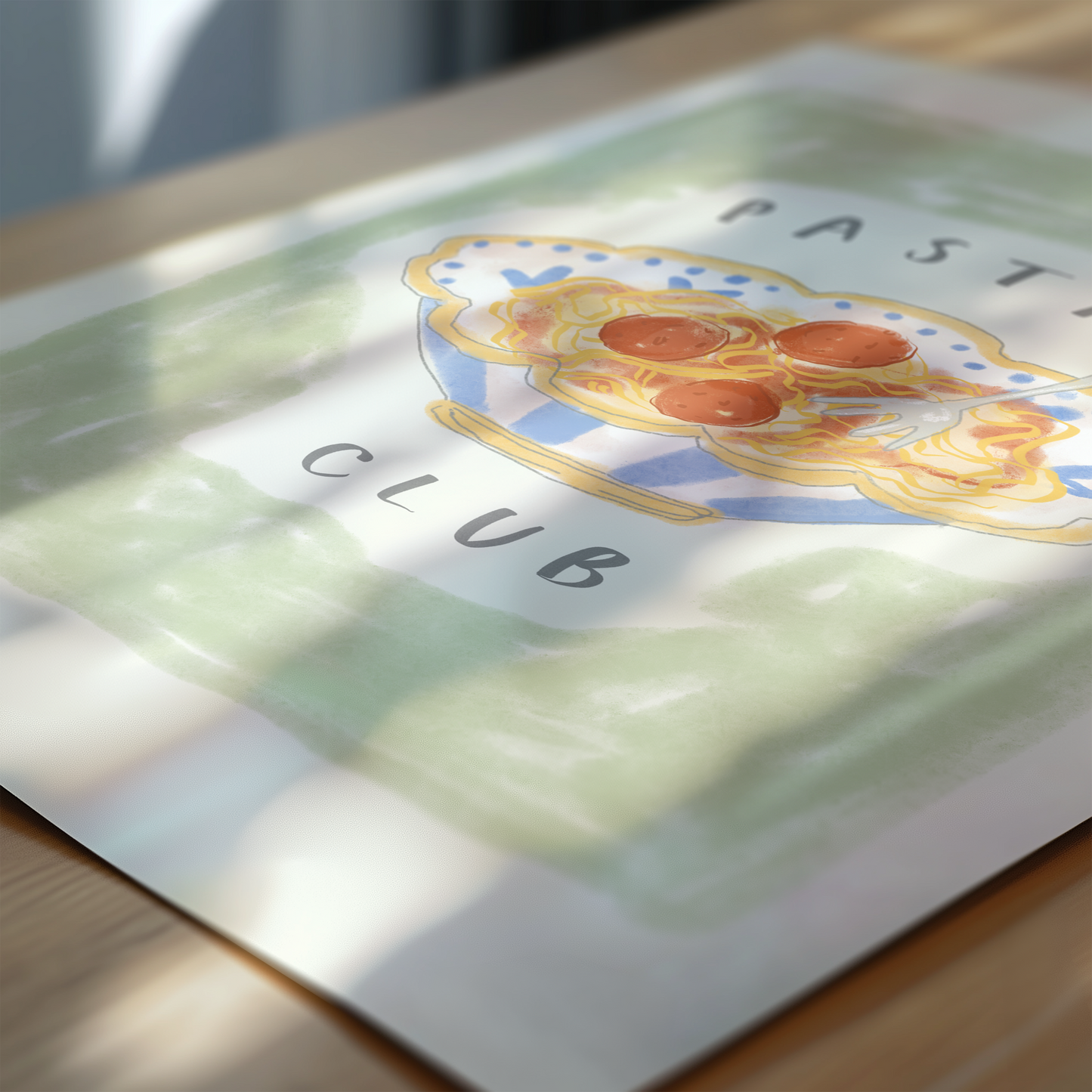Pasta Club Print