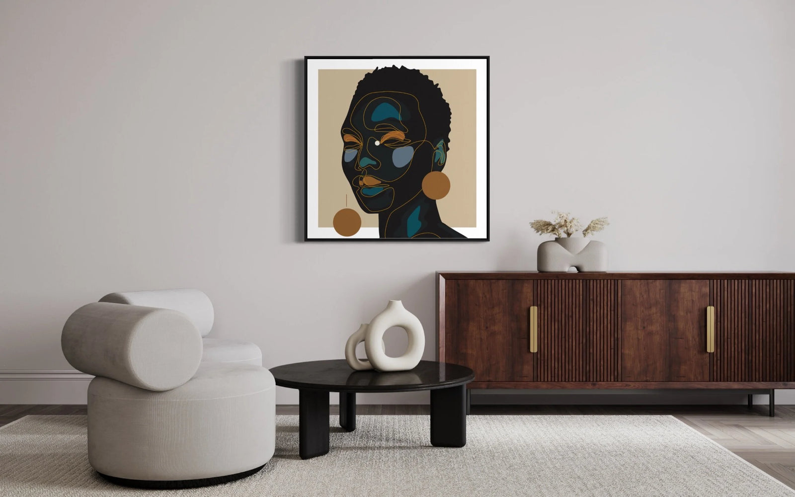 'Lira' Cut Like Miss Universe Art Print - Square