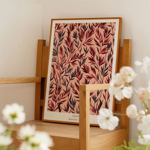 A3 - Growth Blush Botanical Print