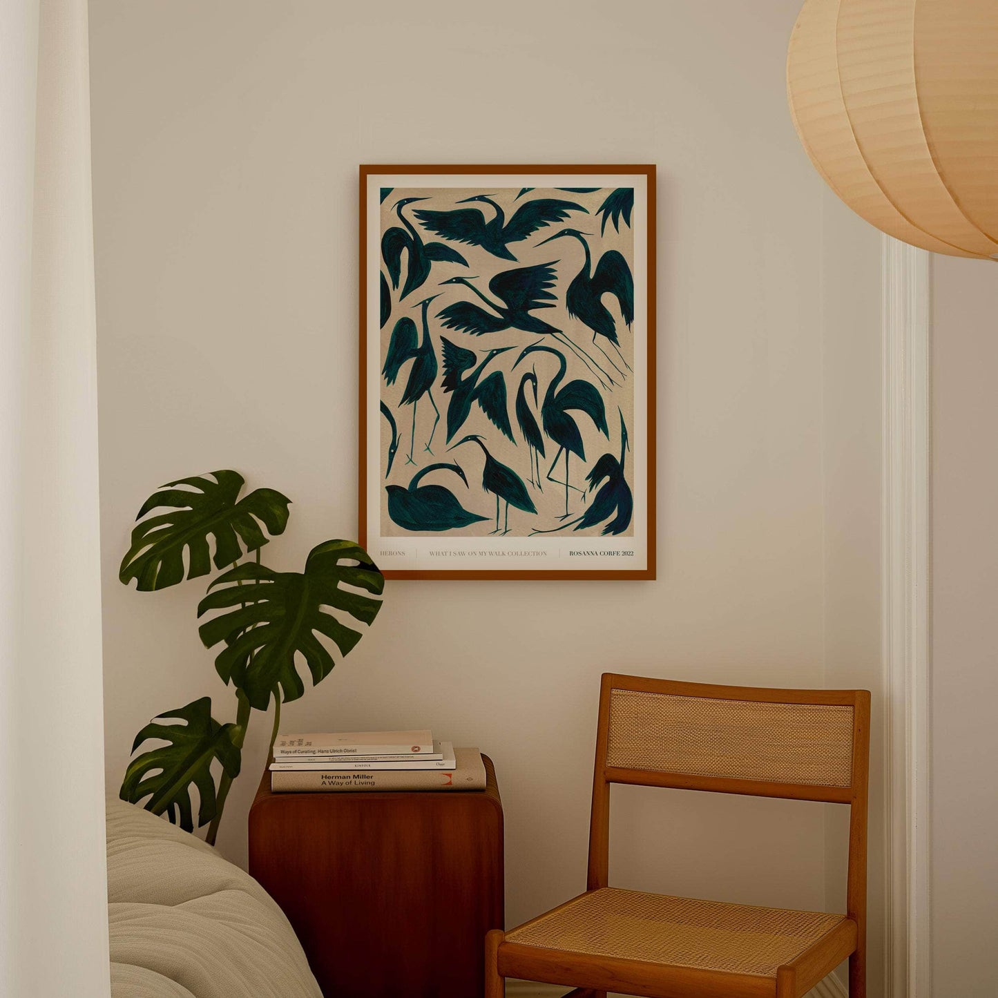 A2 - Herons Print
