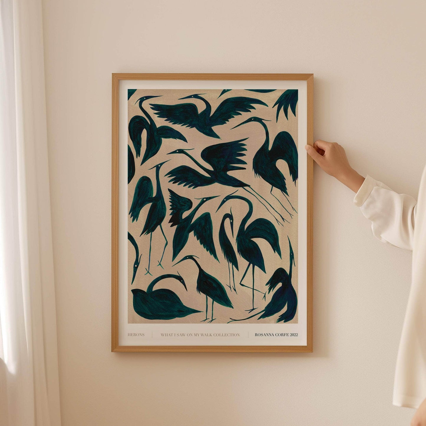 A2 - Herons Print