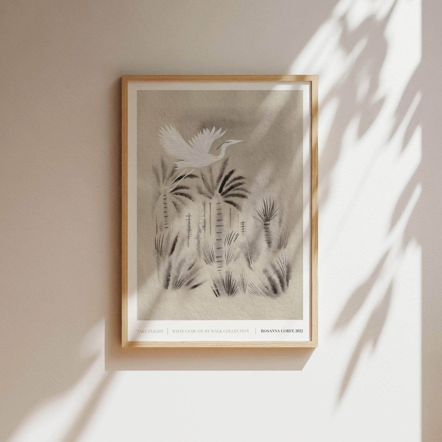 A2 - 'Take Flight' Bird Print