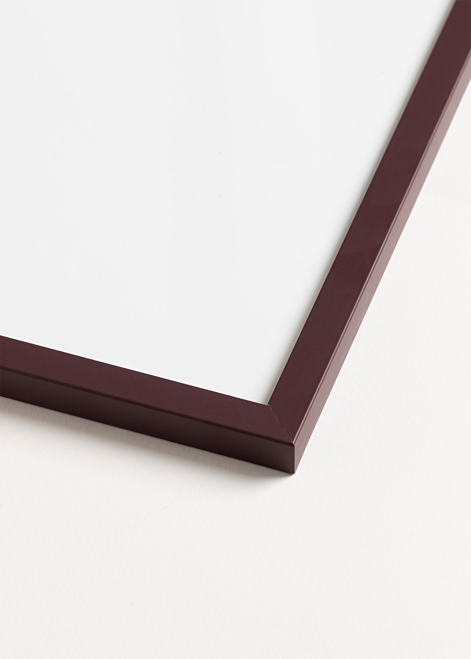 Burgundy Wood Picture Frame