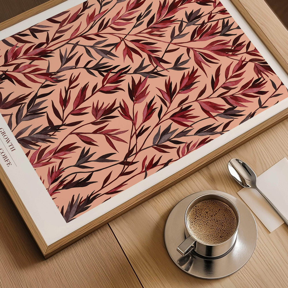 A3 - Growth Blush Botanical Print