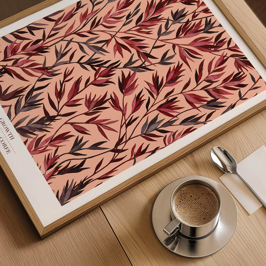 A3 - Growth Blush Botanical Print