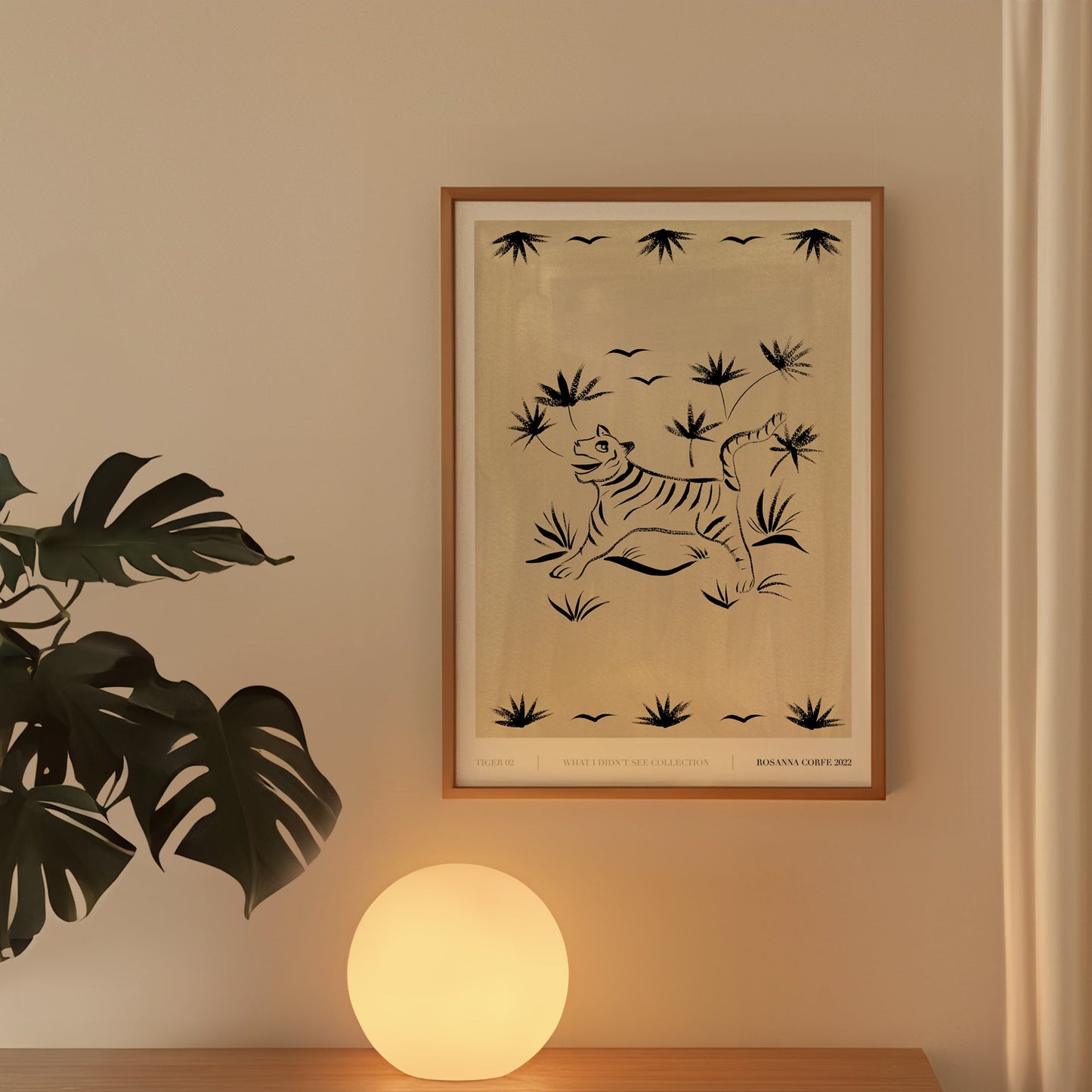 Tiger 02 Art Print