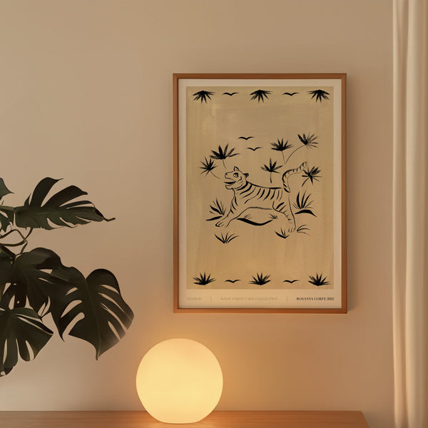 Tiger 02 Art Print