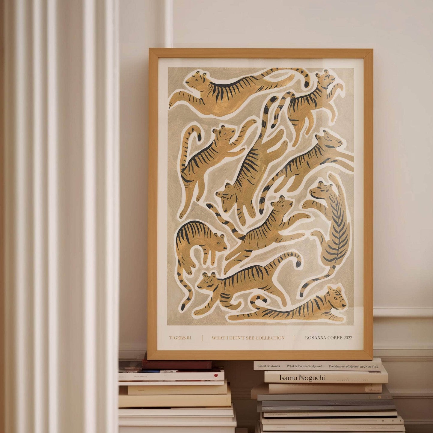 A3 - 'Tigers 01' Print