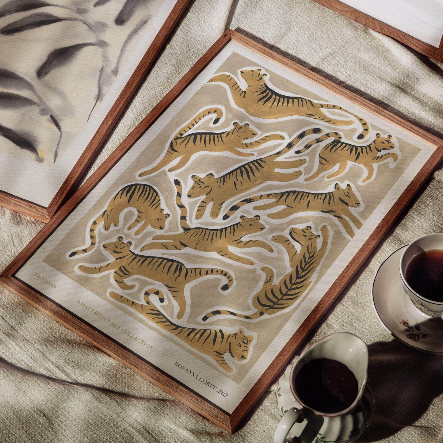 A3 - 'Tigers 01' Print