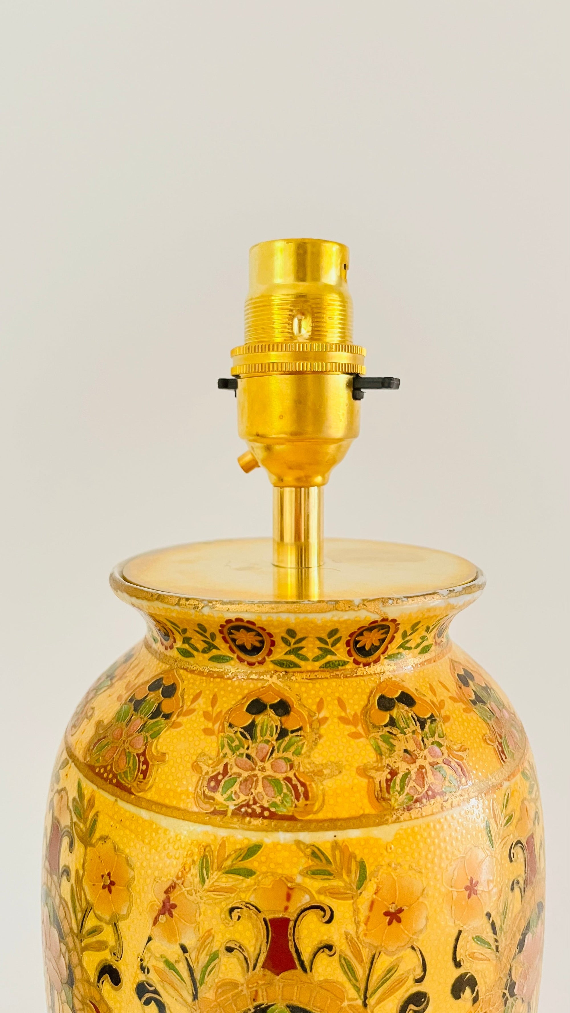 Antique Golden Tulip Lamp #2