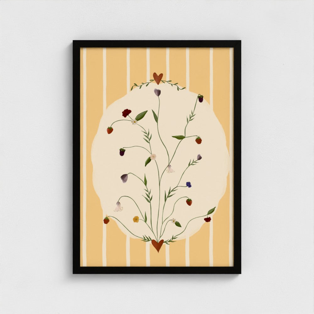 Fruits Des Bois art print — additional product photo of the design, view 3