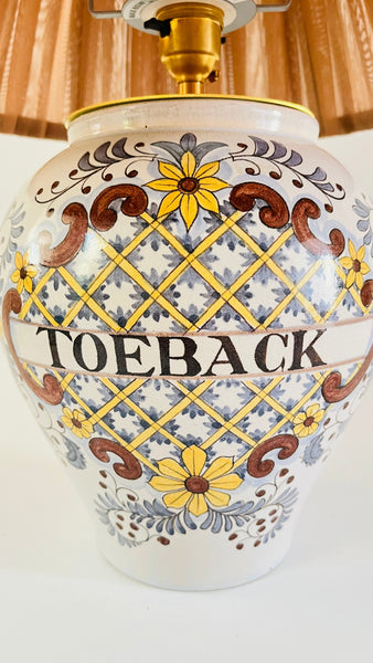 Antique Tobacco Lamp