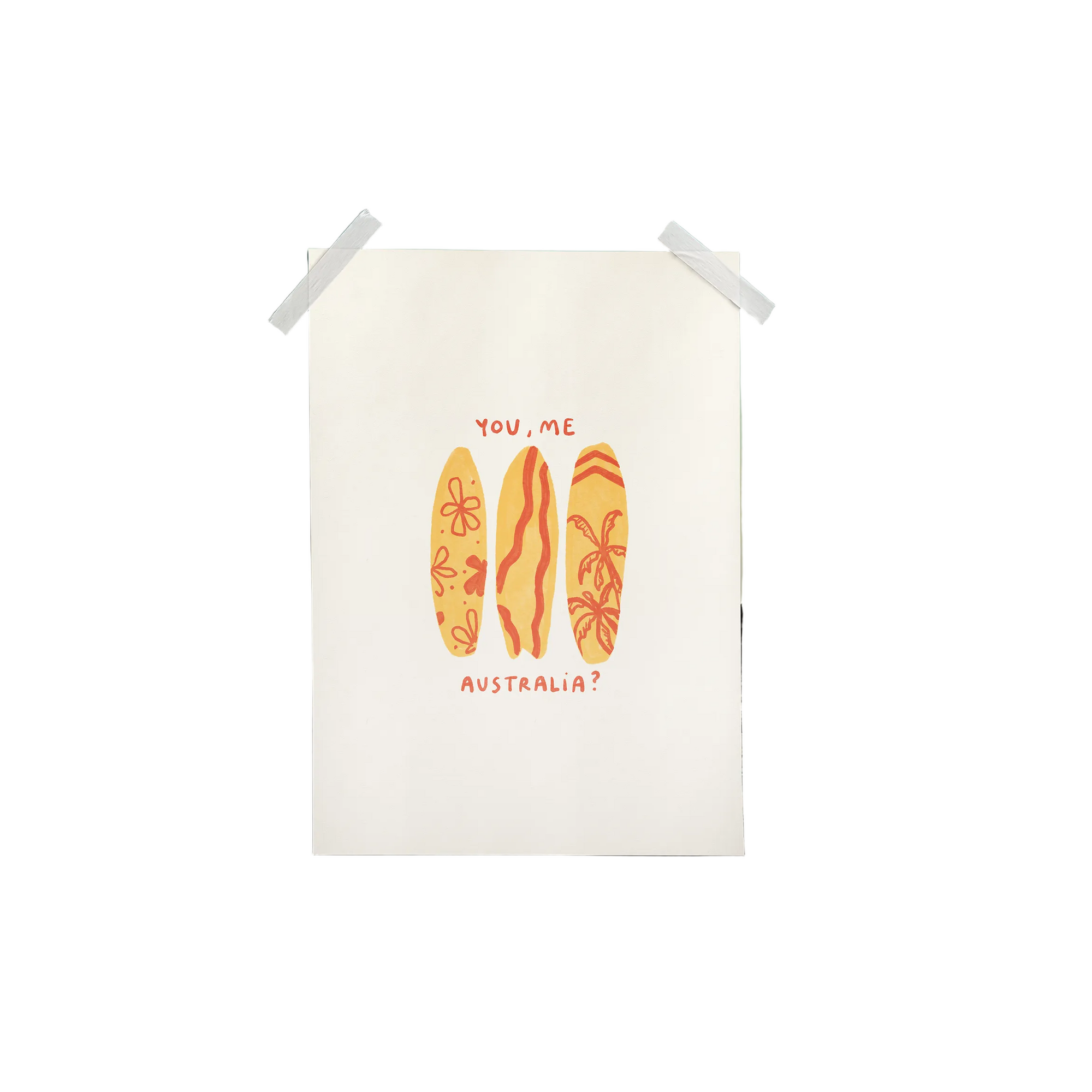 You, Me, Australia? Print