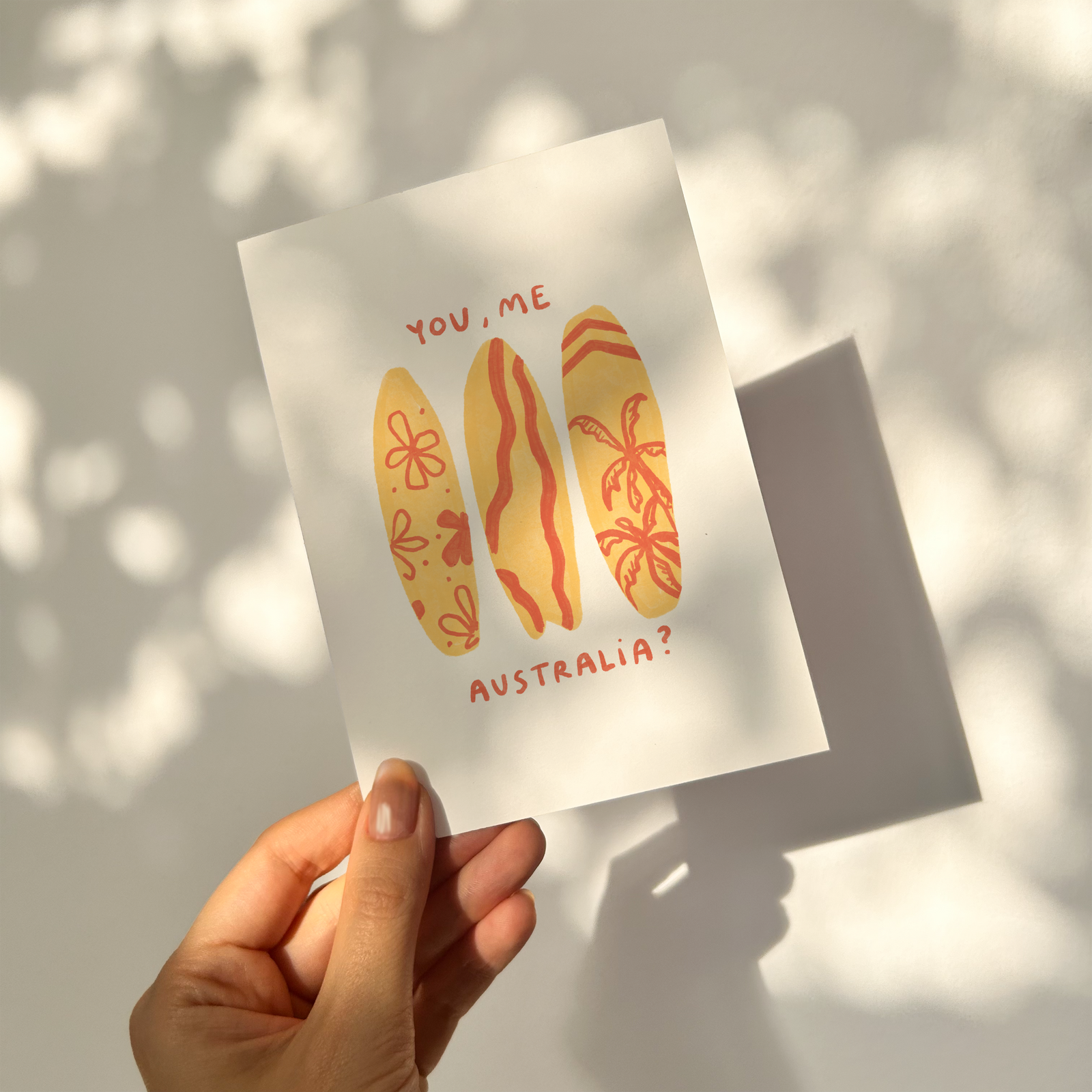 You, Me, Australia? Print