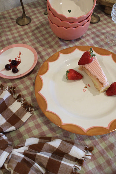 Hand-painted Custom Dinner Plates