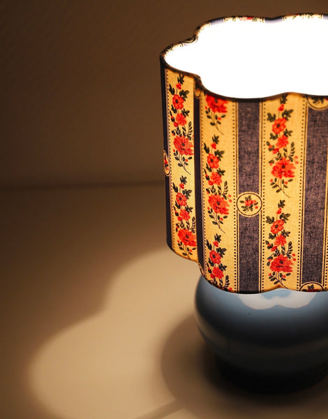 Flora Flower-Shaped Lampshade "Sobremonte Blue"