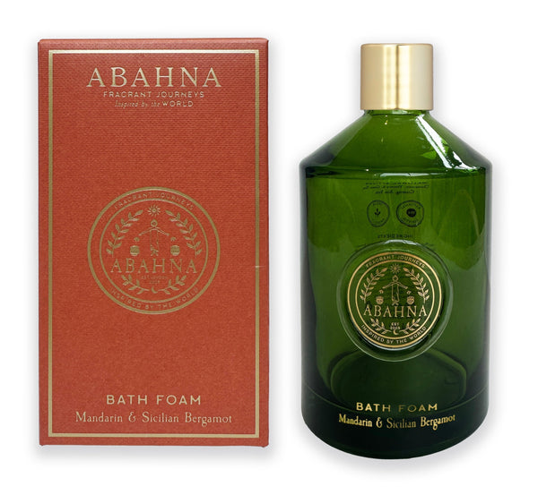 Bath Foam Decanter - Mandarin & Sicilian Bergamot