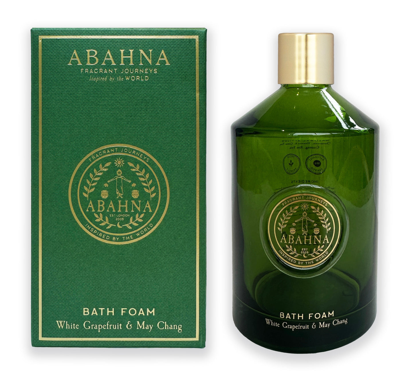 Bath Foam Decanter - White Grapefruit & May Chang