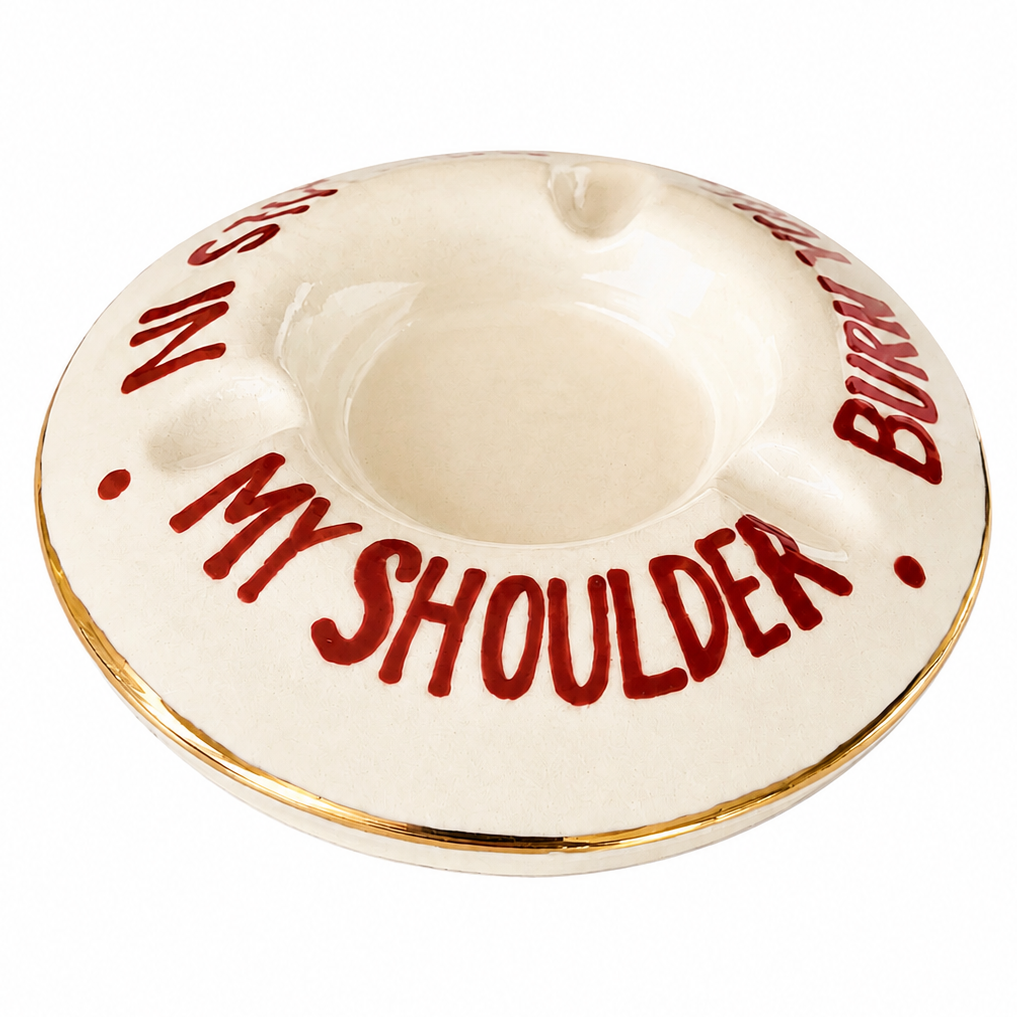 Burn Your Initials Ashtray
