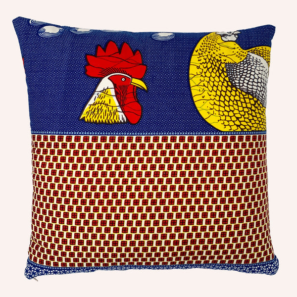 Ankara Cluck-Cluck Cushion